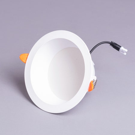 Troy- 7W White/White (3000K-6500K, 120 Beam Angle) Recessed LED Panel Downlights (DL01-10814)