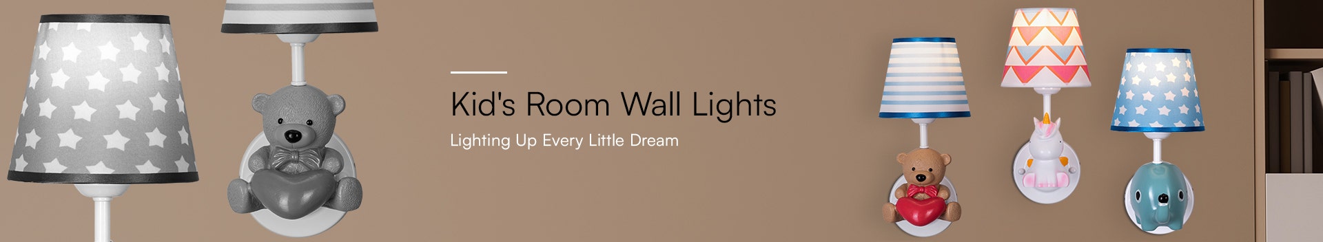 Kid's Room Wall Lights