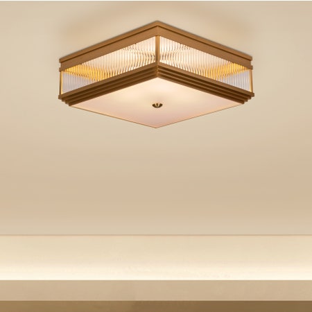 Live & Learn (Gold) Ceiling Light