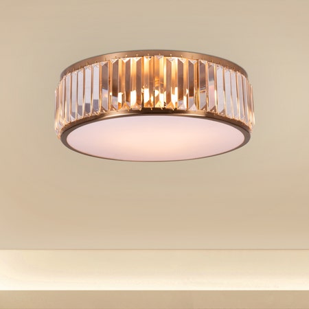 Matinee (Gold) Crystal Ceiling Light