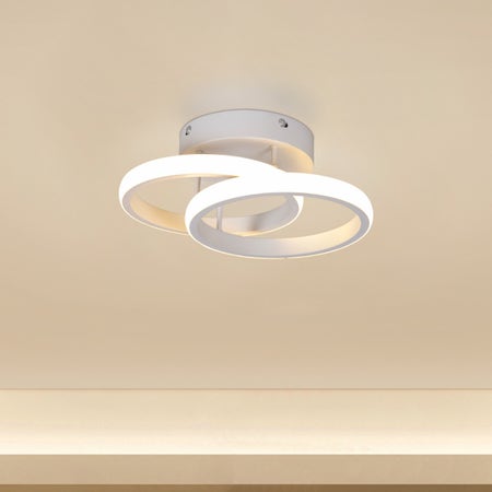 Light The Way Signature (White, 3 Colour Dimmable LED with Remote Control) Ceiling Light