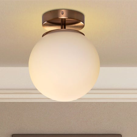 Single Life (Small, Gold) Ceiling Light