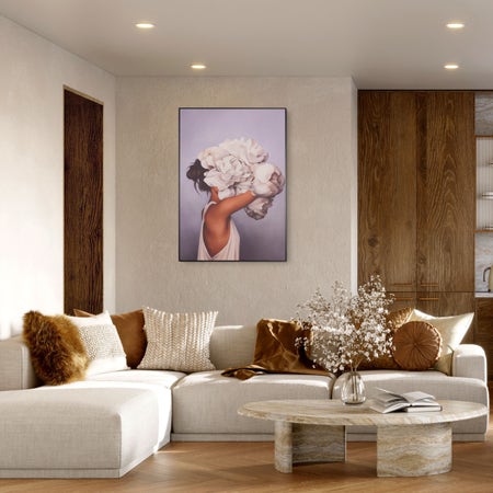 Desert Rose Canvas Wall Painting