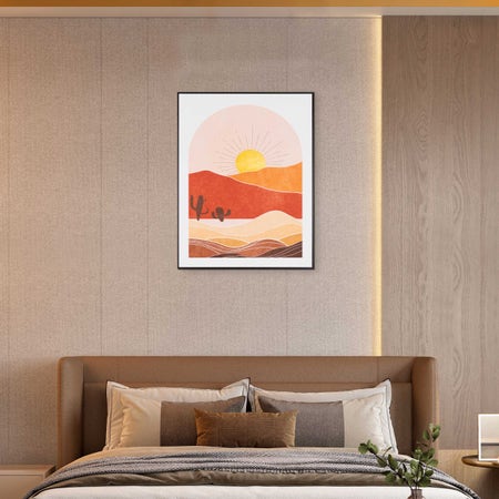 Eastern Aura Canvas Wall Painting