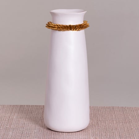 Mirage (White) Ceramic Vase