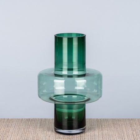 Our Own Party (Midway, Green) Clear Glass Vase