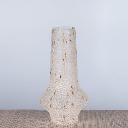 Snow Snob (Large) Textured Glass Vase