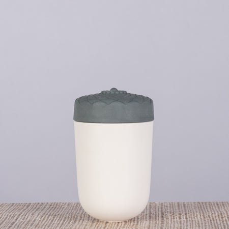 Winter's Tale (Green) Ceramic Scented Jar Candle