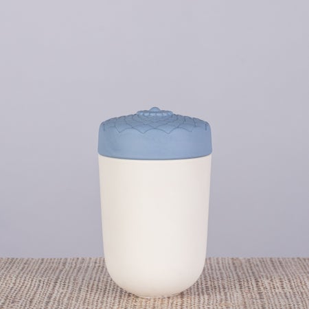 Winter's Tale (Blue) Ceramic Scented Jar Candle