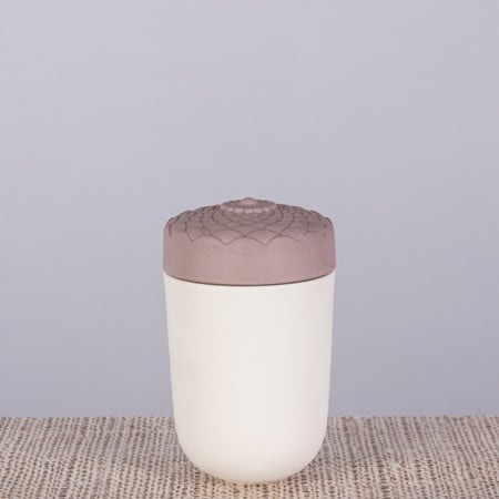 Winter's Tale (Dusty Pink) Ceramic Scented Jar Candle