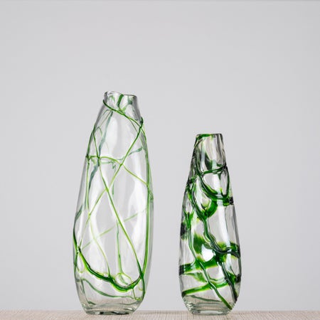 Set For Spring Glass Vase