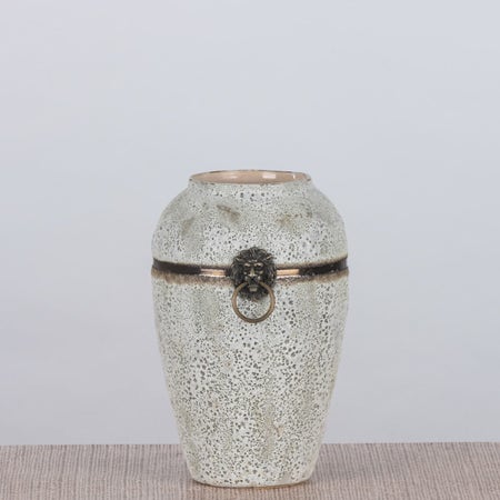 Moroccan Mist (Small, Grey) Ceramic Planter