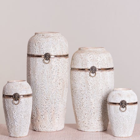 Moroccan Mist Ceramic Planters