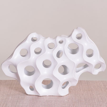 Porous Pond (White) Ceramic Home Decor