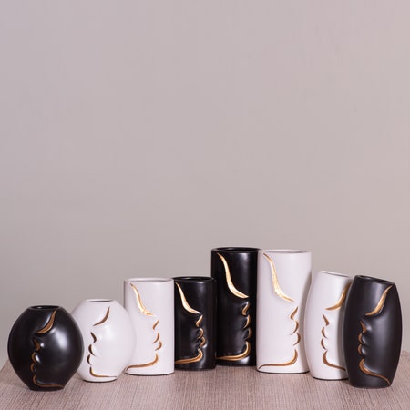 Walk On The Bright Side Ceramic Vases