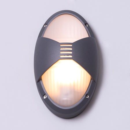 Neighborhood (Grey) Indoor/Outdoor Wall Light 