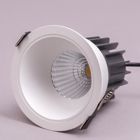 Thelma- 15W White (3000K-6500K, 36° Beam Angle) Dimmable & Tunable LED with Remote Control Deep Recessed COB Downlight (DL01-10398)