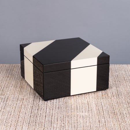 Sleek to Chic (Square) Wooden Decorative Box