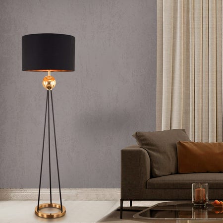 One Moment In Time (Gold) Floor Lamp