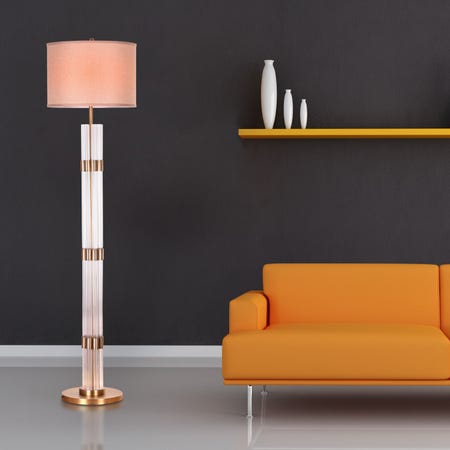 Timeless Beauty (Gold) Floor Lamp