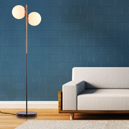 People Pleaser (Gold, Smart LED) Floor Lamp