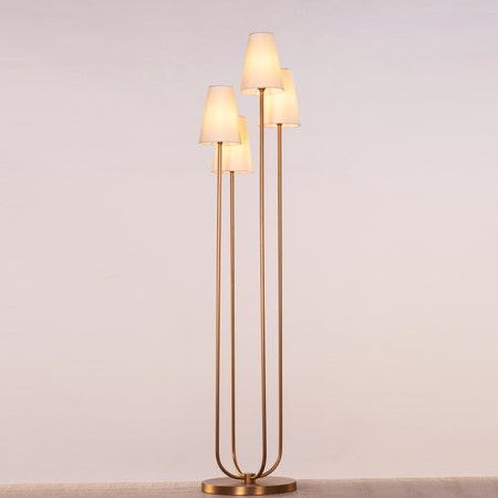 See The Unseen (Gold) Floor Lamp