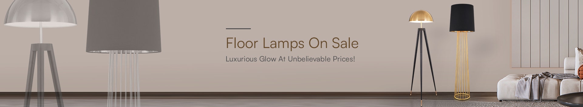  Floor Lamps - Sale