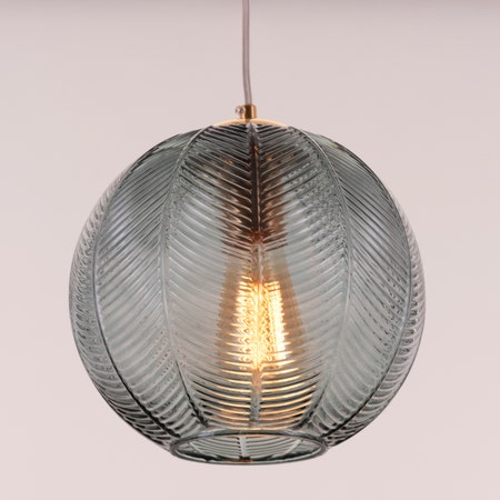 Walk On By Glass Pendant Light