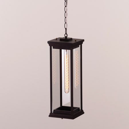 Love Letter (Black) Outdoor Pendant Light