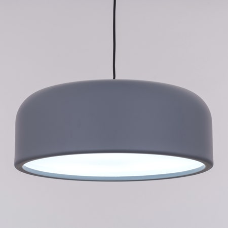 Artistic (19", Grey, Smart LED) Pendant Light (3 Smart LED Bulbs Included)