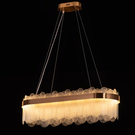 Join The Party (Large, Oval, Dimmable LED with Remote Control) Chandelier