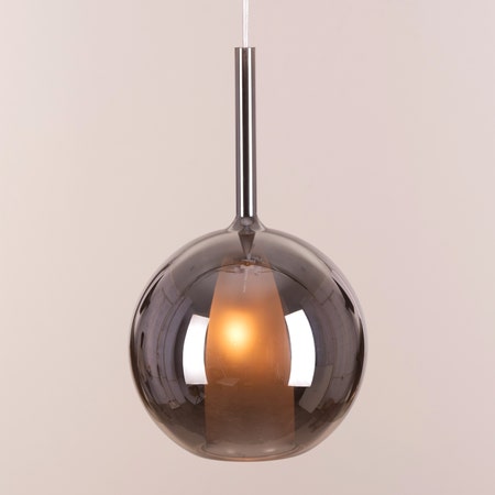 First Sign (Smokey Grey) Glass Pendant Light