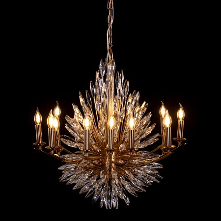 Jewel Of My Heart (Gold) Crystal Signature Chandelier