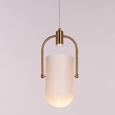 Power Play (Frosted, LED) Glass Pendant Light