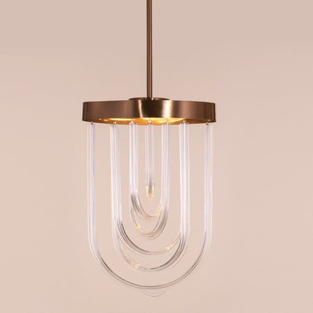 Read The Room (Gold, Built-In LED) Pendant Light