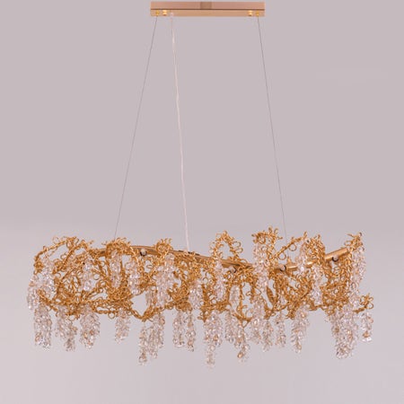 Believe In Magic (Large, Gold) Crystal Chandelier