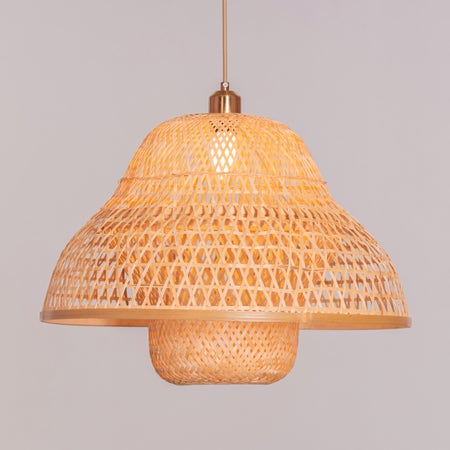 Paid The Bill Rattan Pendant Light