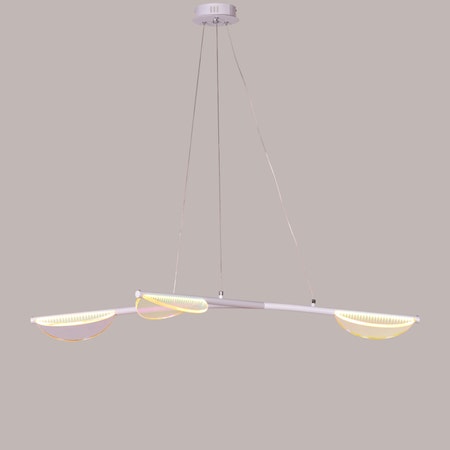 Out Of Reach (White, Dimmable LED with Remote Control) Chandelier