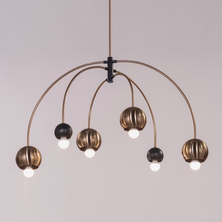 If I Could I Would (Black, Gold) Chandelier