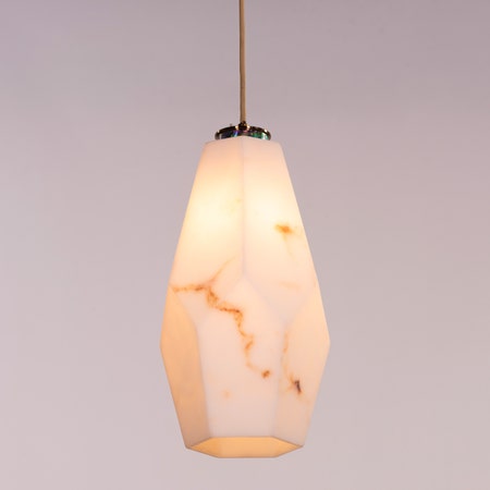 Ever Mine (Gold, White) Imitation Stones Pendant Light