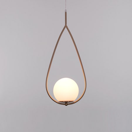 Girl Next Door (Gold) Pendant Light