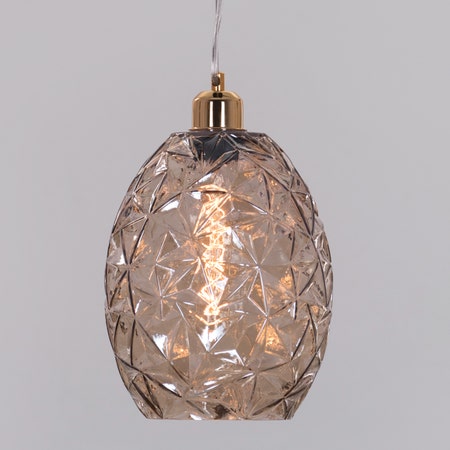 Second Glance (Amber) Glass Pendant Light