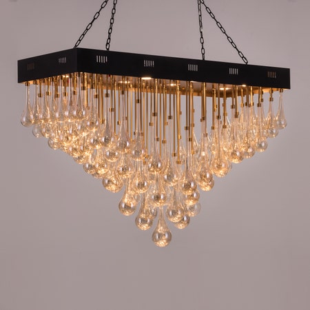 Winter Is Coming (Built-In LED) Glass Chandeliers