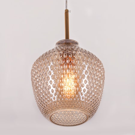 Sanctuary (Amber) Glass Pendant Light