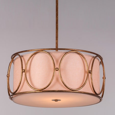 Play Our Song (Gold Foil Gilded) Pendant Light