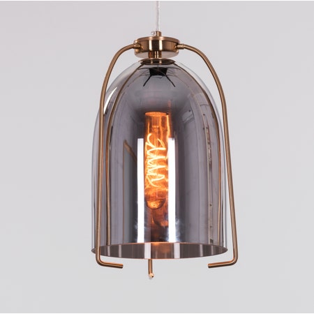 Eye Of The Tiger (Gold, Smokey Grey) Pendant Light