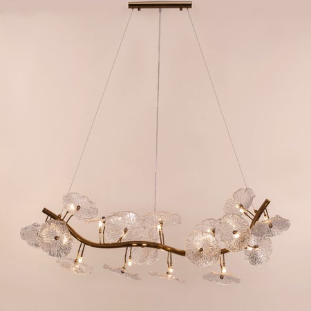 Written In The Stars (Small, Matte Gold) Tree Branch Chandelier