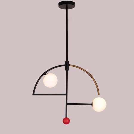 Keep On Dancing (Black, Gold) Pendant Light