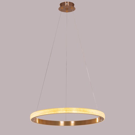 Love Reaction (Gold, Dimmable LED with Remote Control) Pendant Light