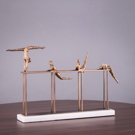 The Aerialist (Marble) Home Decor Showpiece